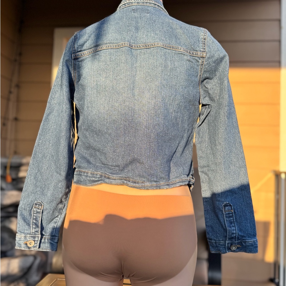 Children’s Place Blue Denim Jacket - Picture 3 of 6